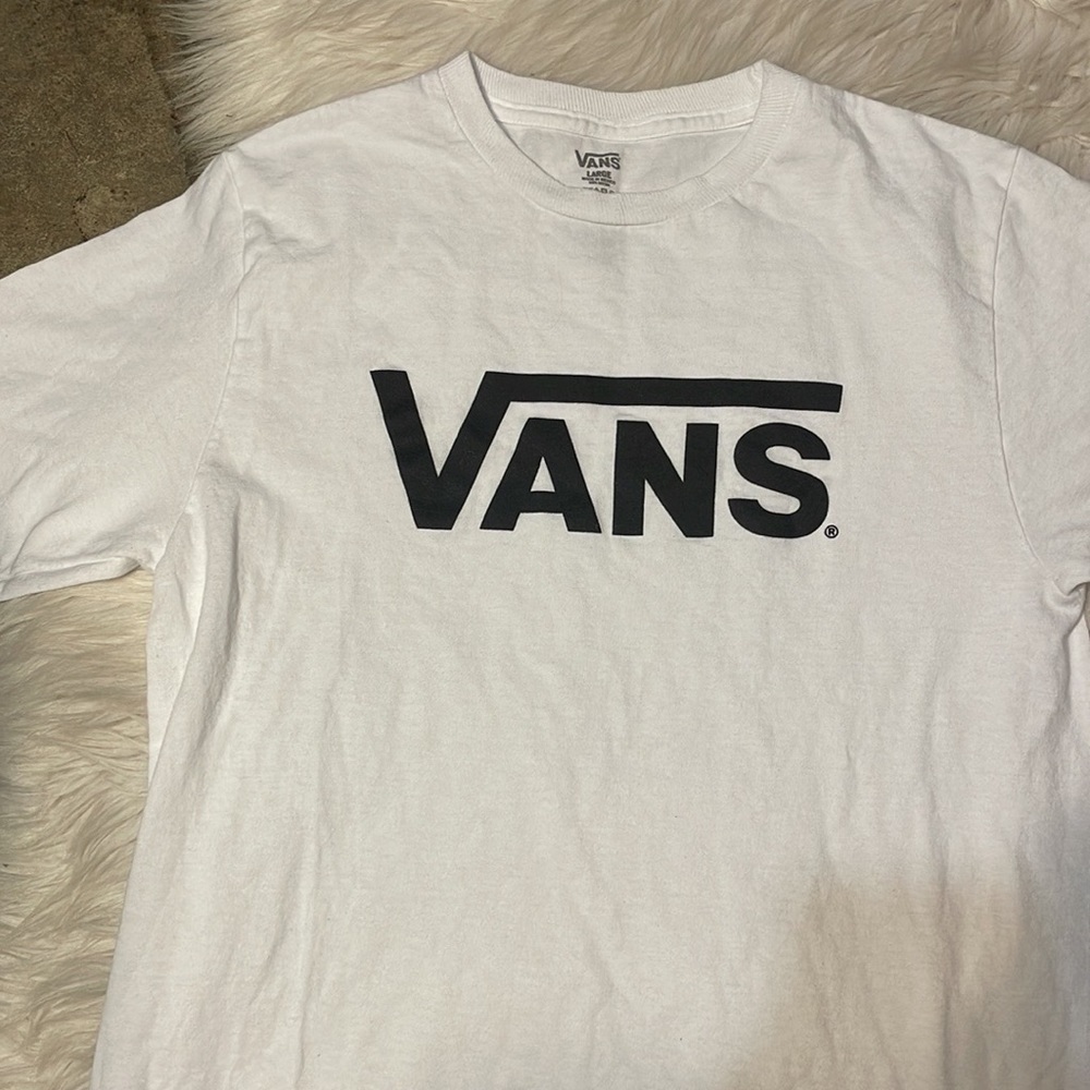 Copy - Vans White Tee Shirt